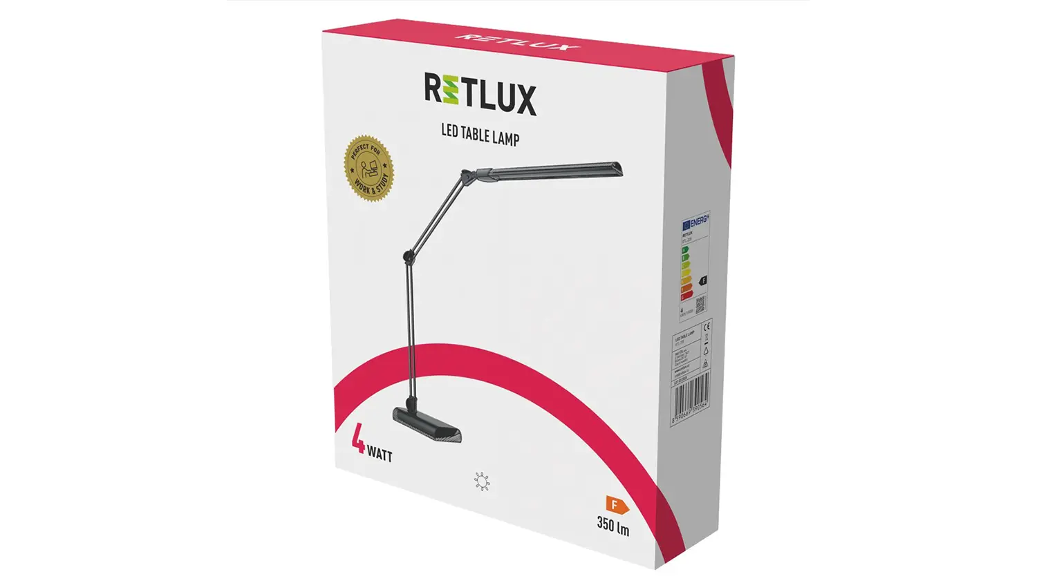 Lampa na pracovn&iacute; stůl RETLUX RTL 208 ROSIE v obalu