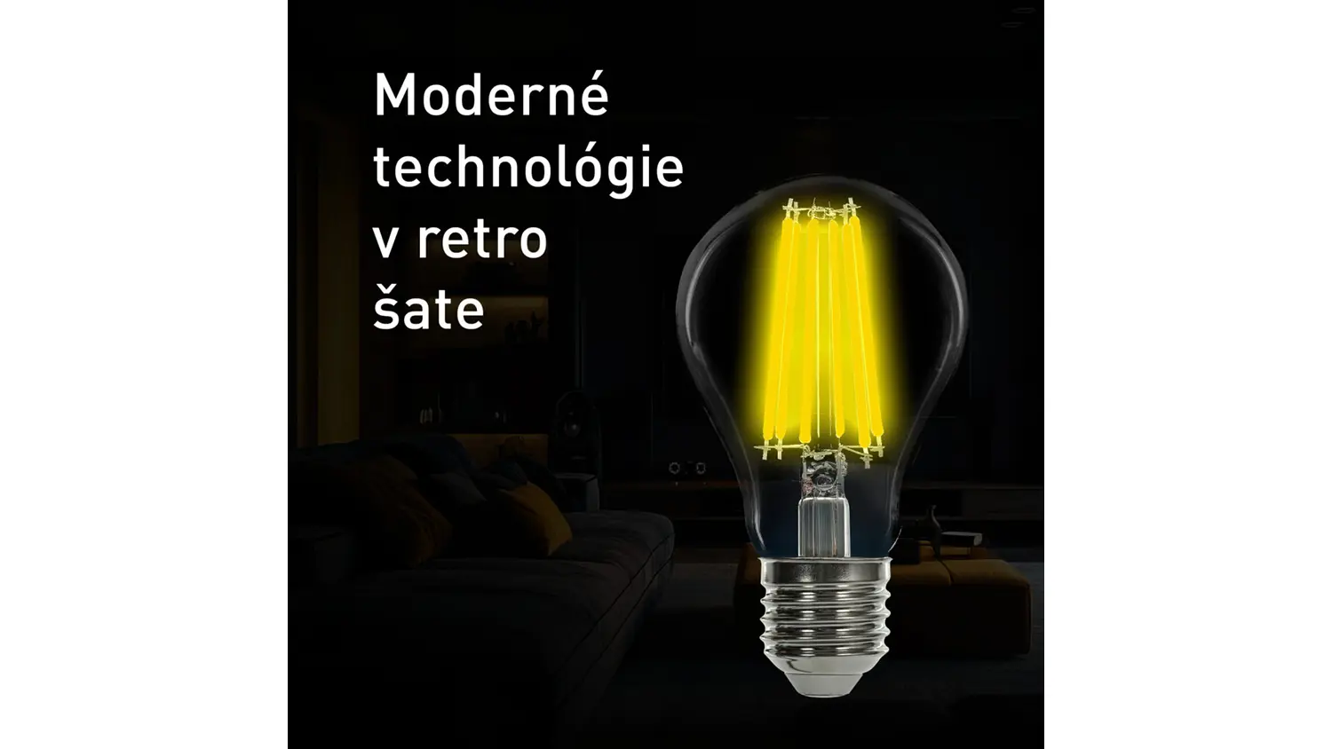 LED žiarovka RETLUX RFL 604 – retro dizajn