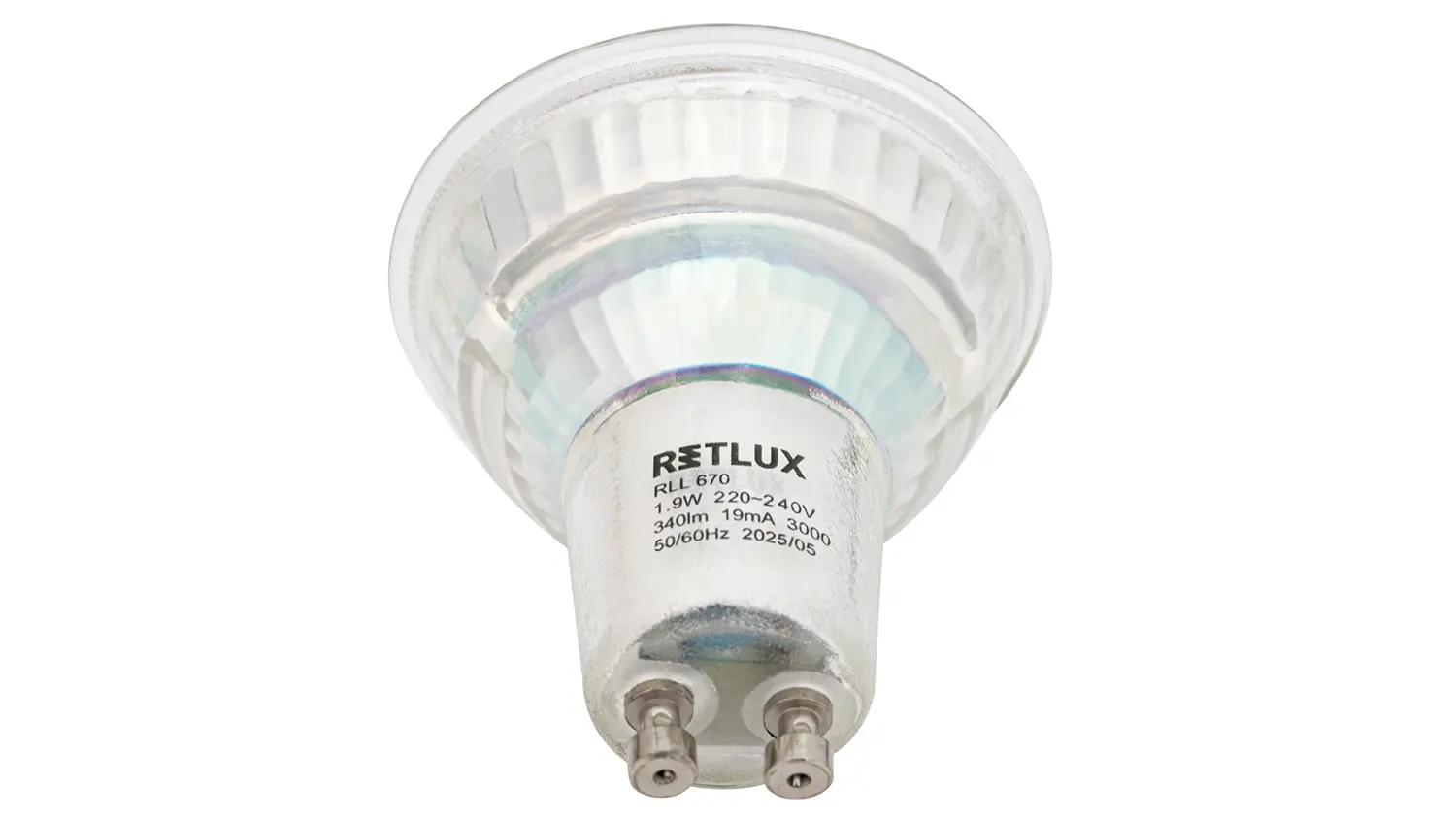 LED žiarovka Retlux RLL 670 zospodu