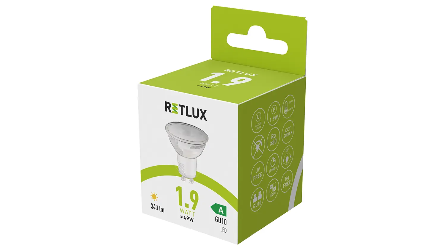 LED žiarovka Retlux RLL 670 balenie
