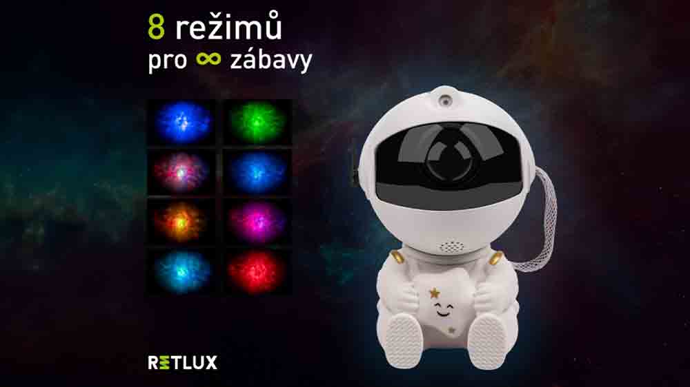 Projektor Astronaut RETLUX RNL 109 s barevn&yacute;mi režimy_09