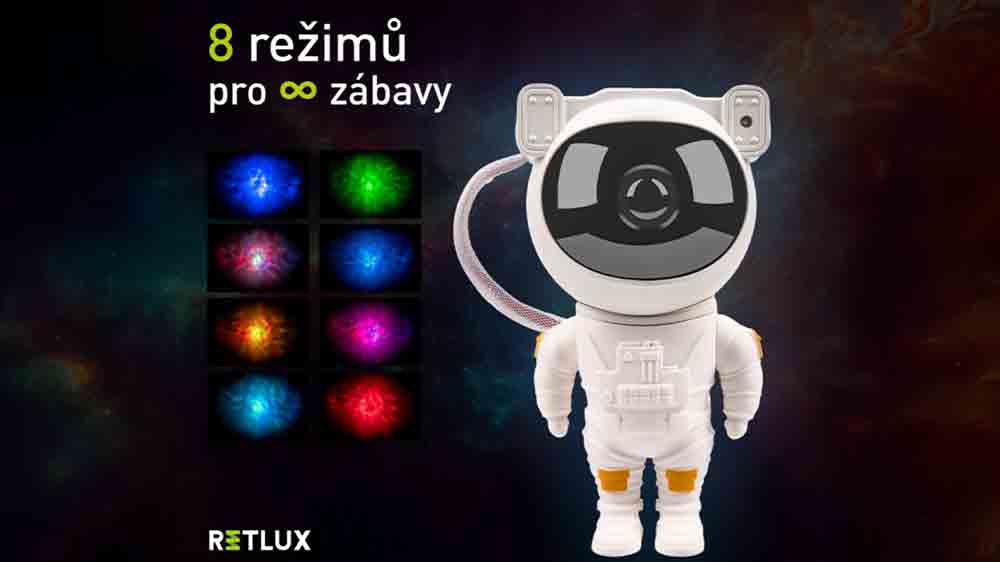 Projektor Astronaut RETLUX RNL 110 s barevn&yacute;mi režimy_09