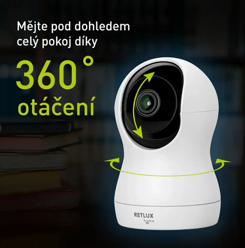 Mějte oči v&scaron;ude s otočnou kamerou