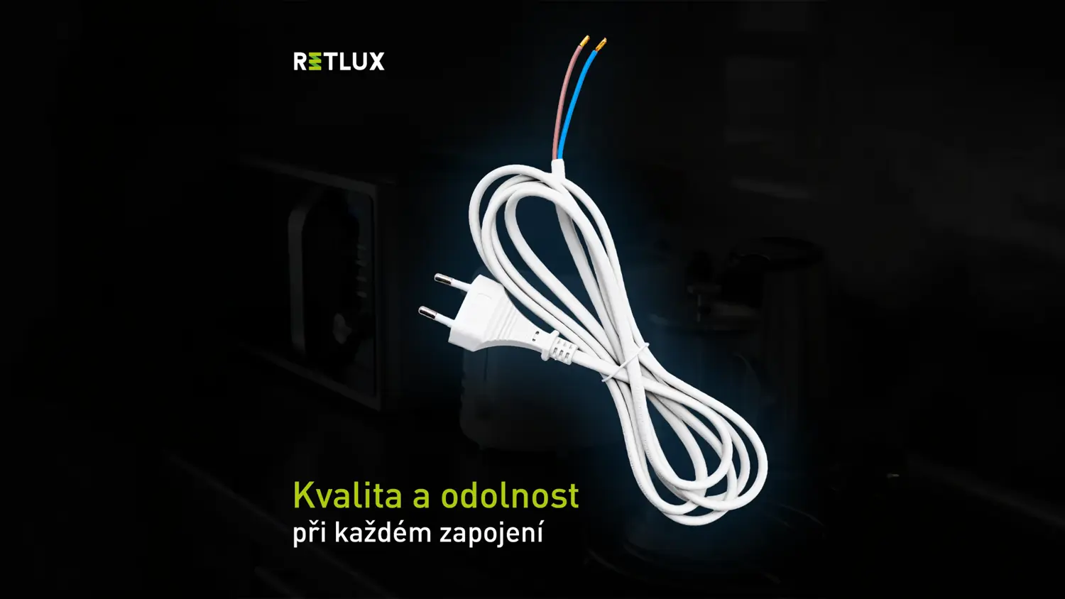 Flexo&scaron;ňůra RETLUX RPC 74 b&iacute;l&aacute;