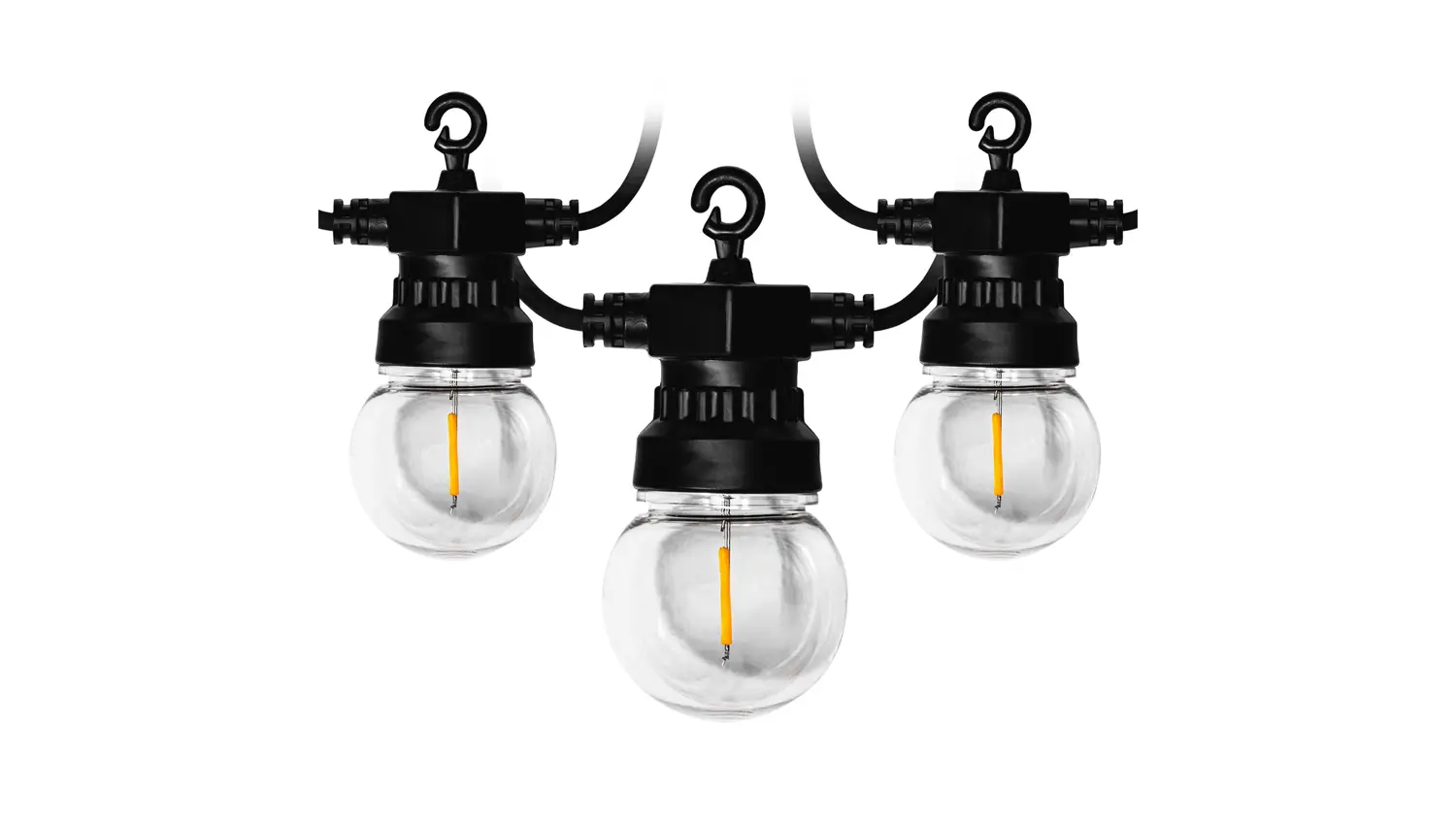 LED ž&aacute;rovky sol&aacute;rn&iacute;ho p&aacute;rty řetězu Retlux RGL 123
