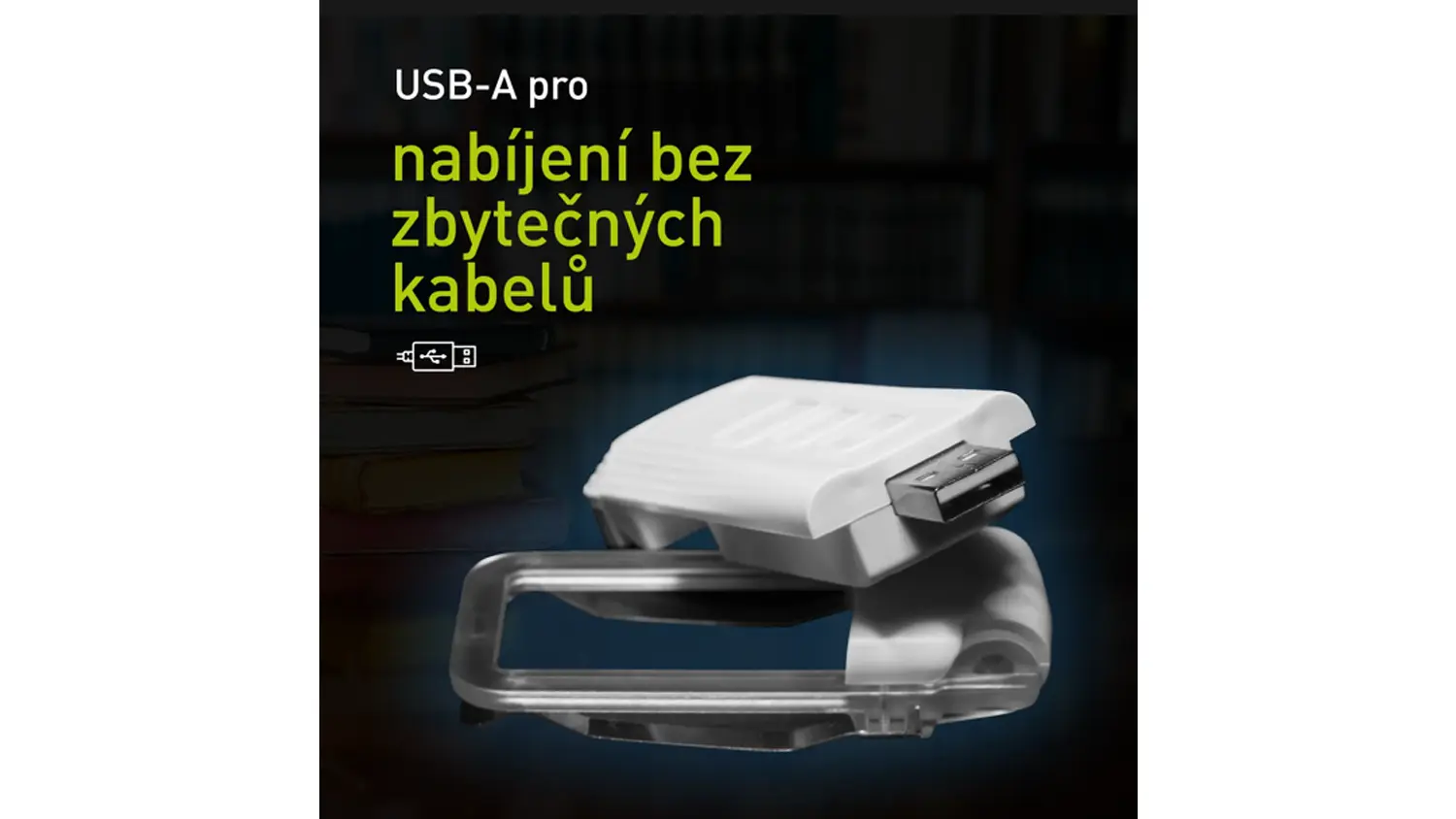 LED lampičky na čtení Retlux RTL 213 s konektorem USB-A