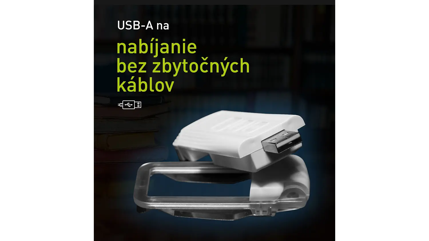 LED lampičky na č&iacute;tanie Retlux RTL 213 s konektorom USB-A