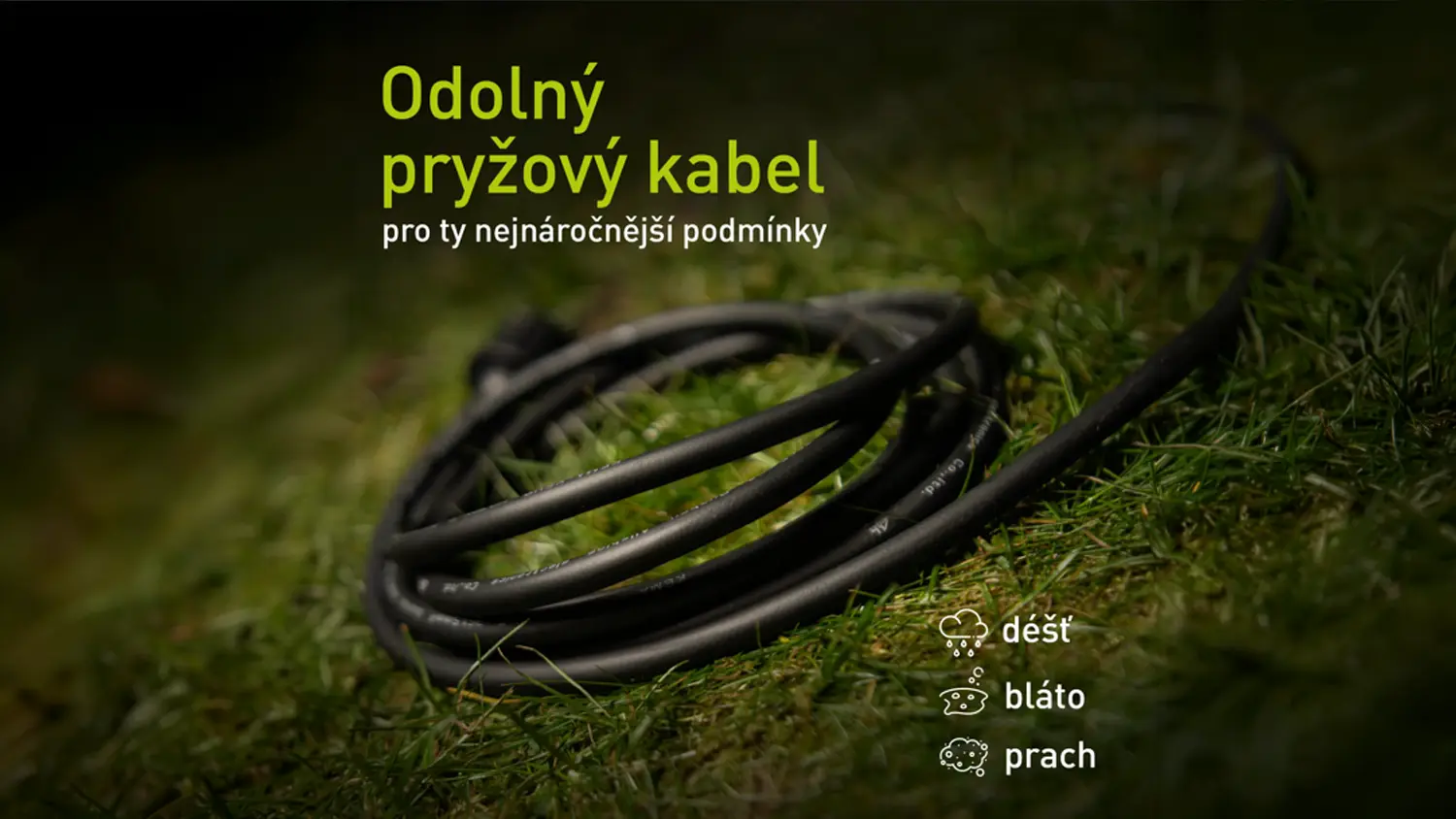 Detail na pryžov&yacute; kabel Retlux RPC 208