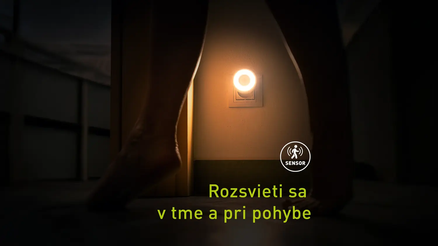 Nočné svetlo s pohybovým senzorom RETLUX RNL 113