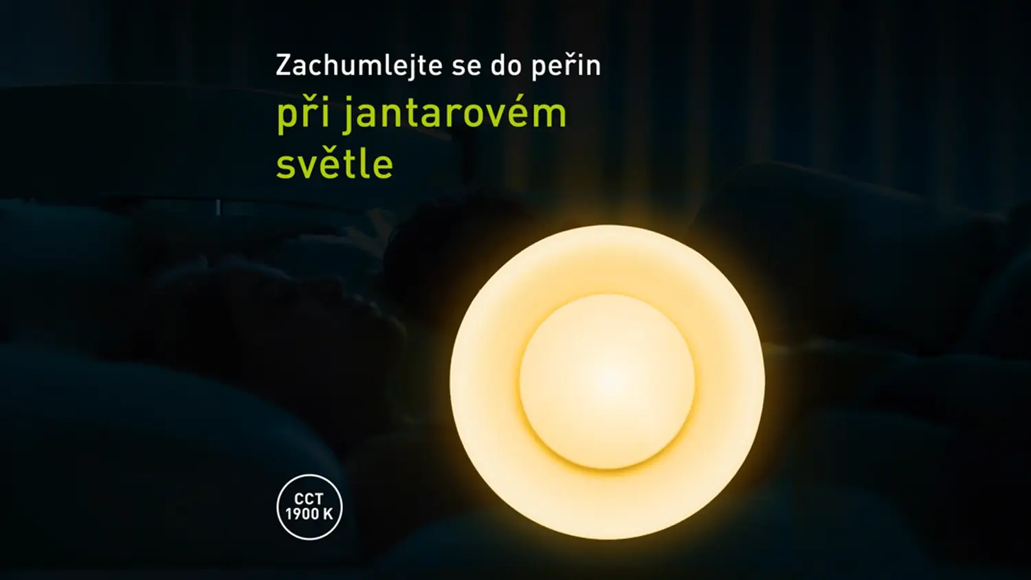 LED světlo Retlux RNL 114 sv&iacute;t&iacute; př&iacute;jemnou žlutou barvou