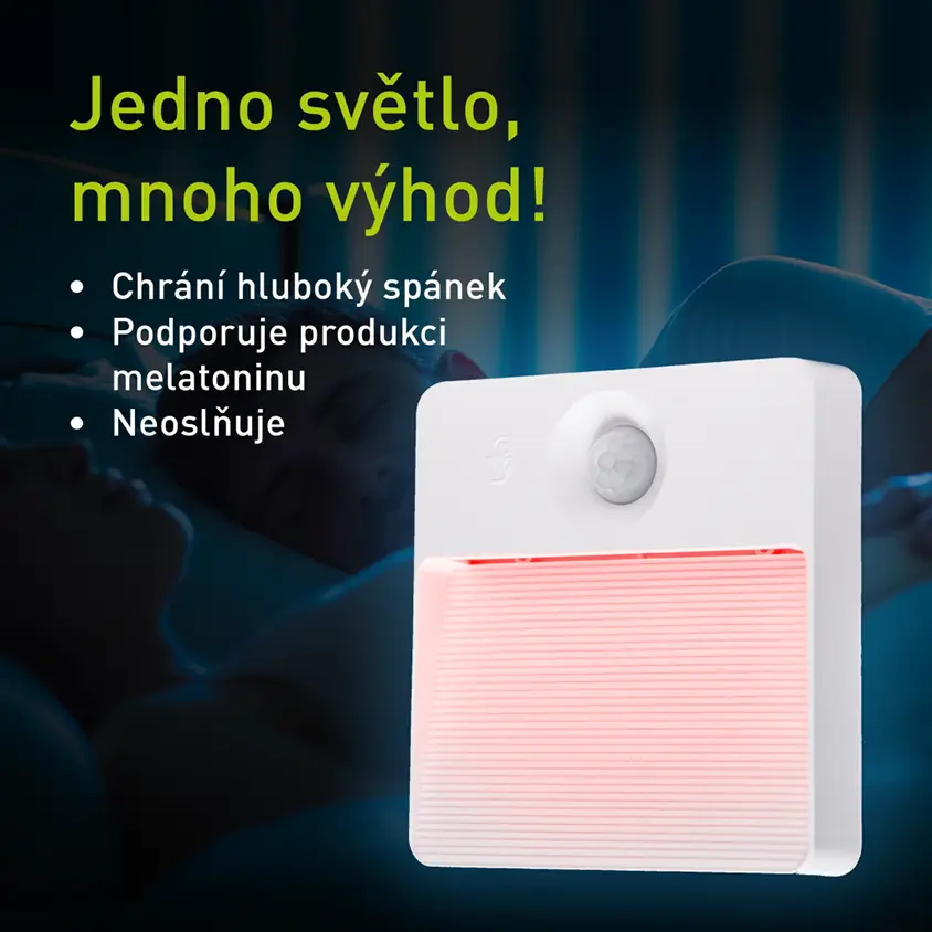 Výhody nočního světla Retlux.