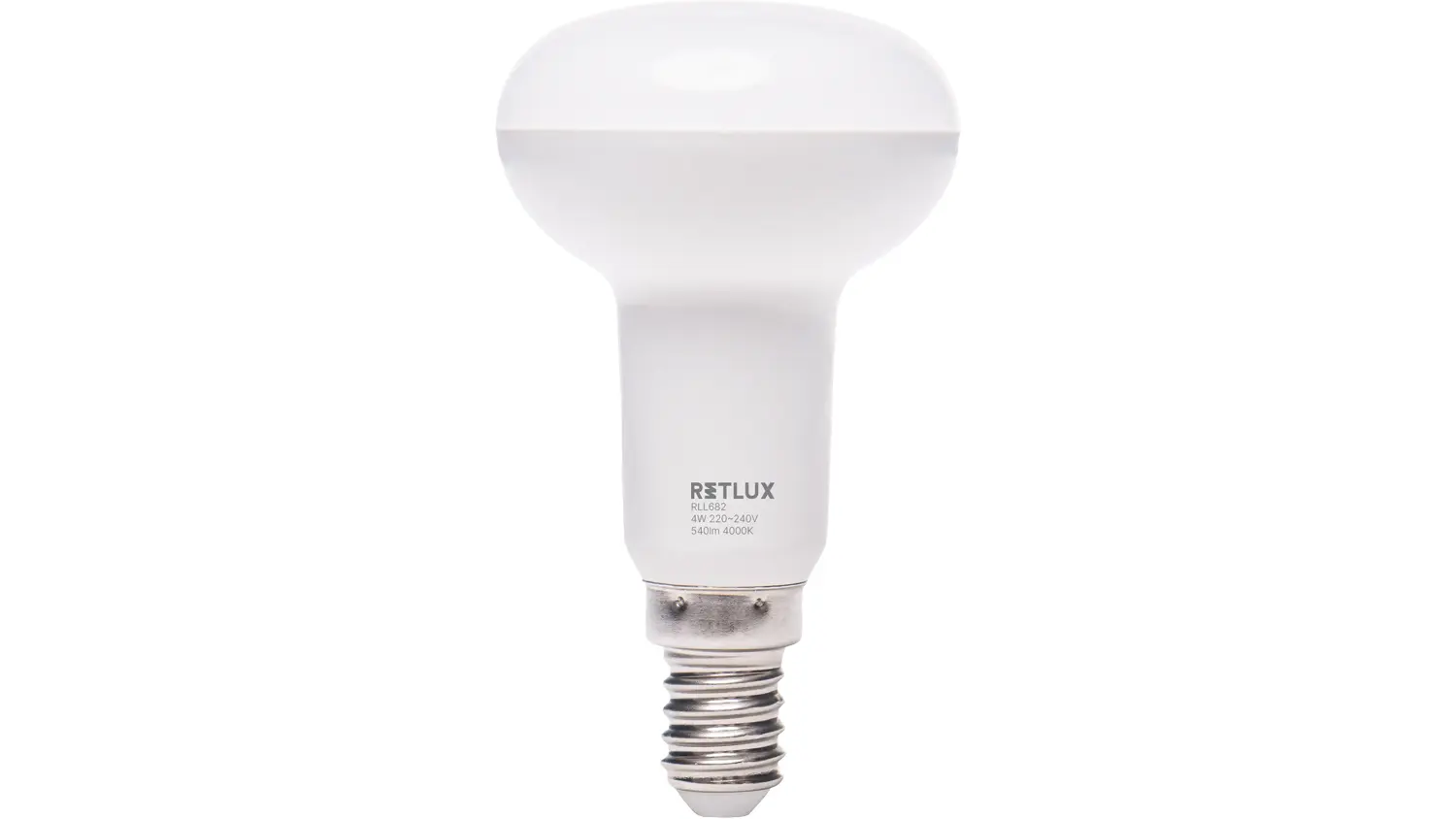 LED žiarovka RETLUX RLL 682 4 W E14 studen&aacute; biela