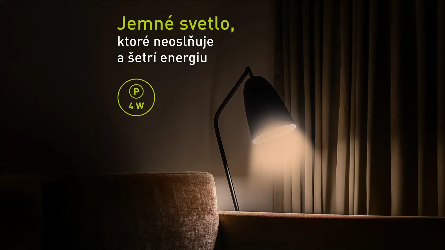 Jemn&eacute; svetlo, ktor&eacute; neoslňuje a &scaron;etr&iacute; energiu