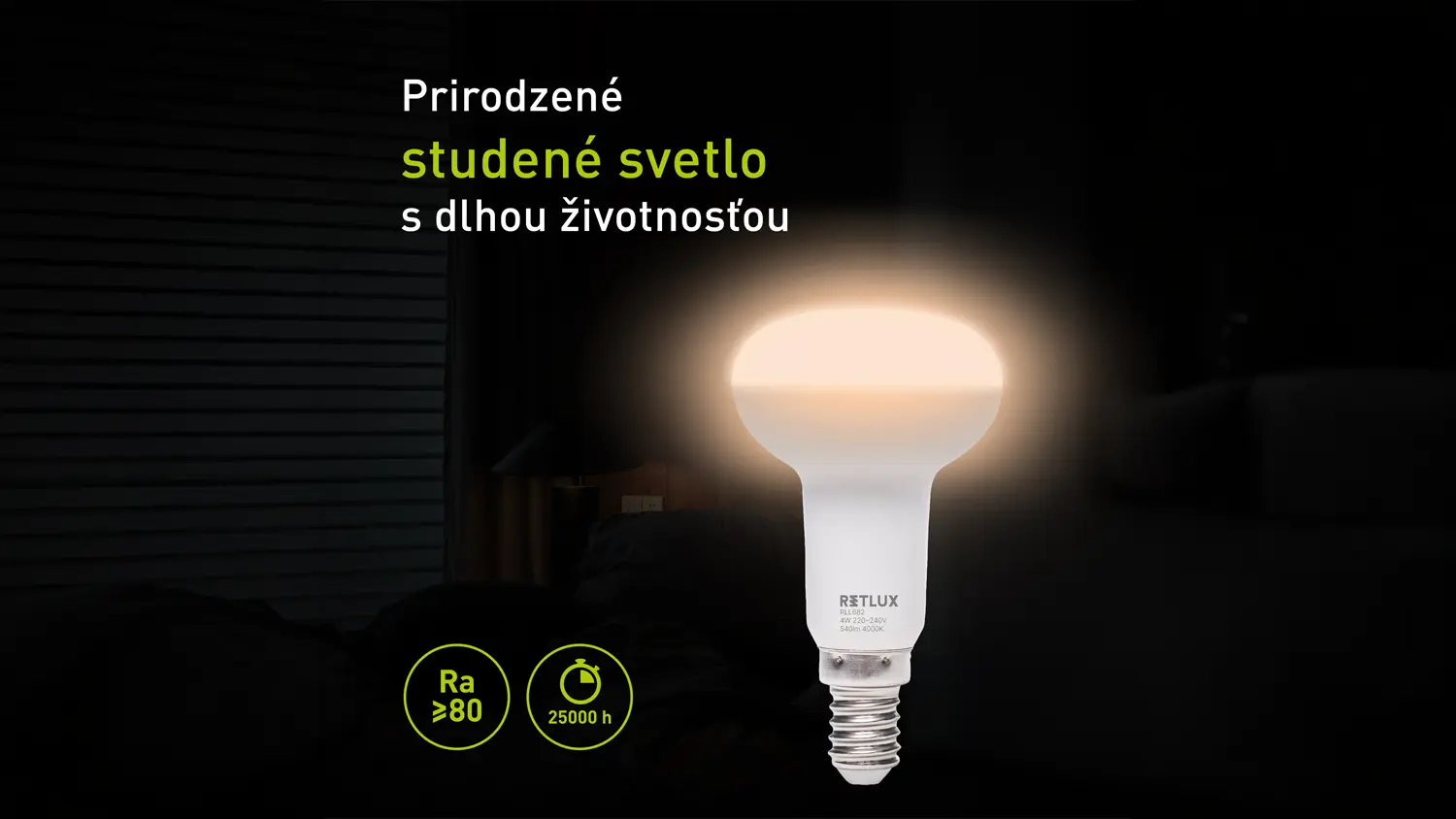 Studen&eacute; svetlo s dlhou životnosťou