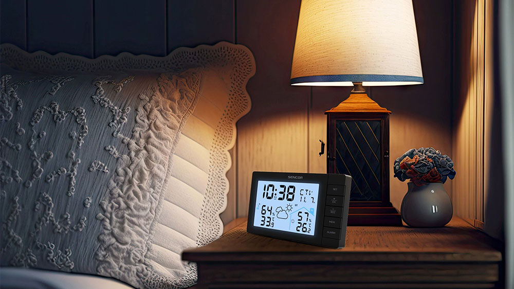 Meteorologická stanice s bezdrátovým snímačem SENCOR SWS 3200 _03