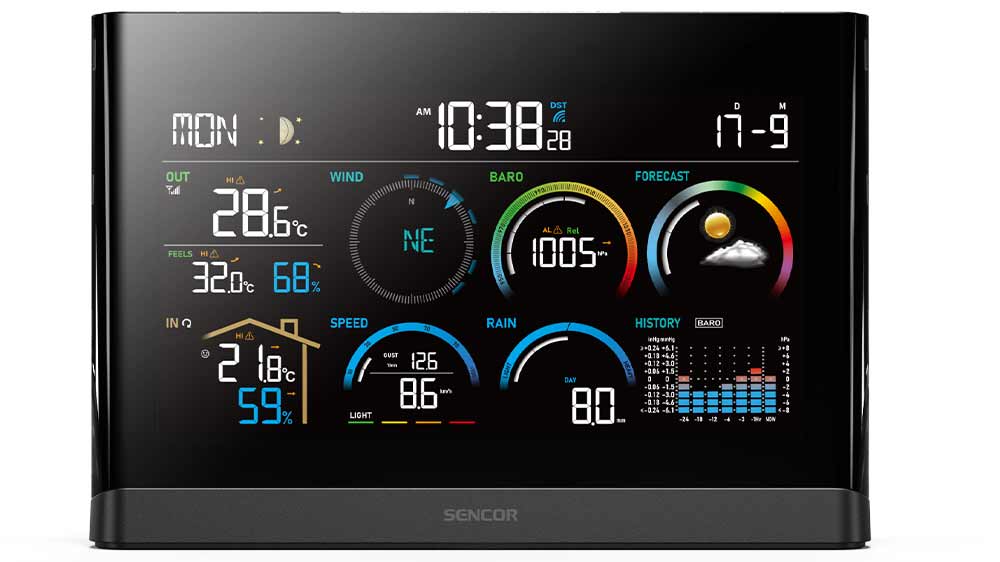 Meteostanica so senzorom 5v1 Sencor SWS 11000_03