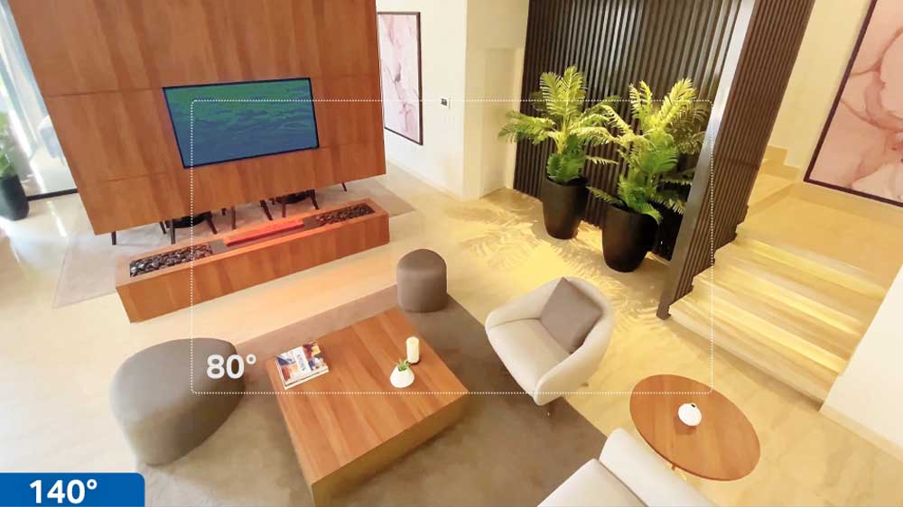 Wi-Fi Kamera TP-link Tapo C125 AI má široký pozorovací úhel_03