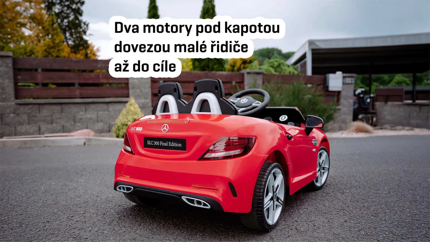 Dva motory pod kapotou.