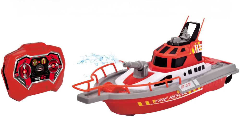 RC loď hasiči Dickie 37 cm_01