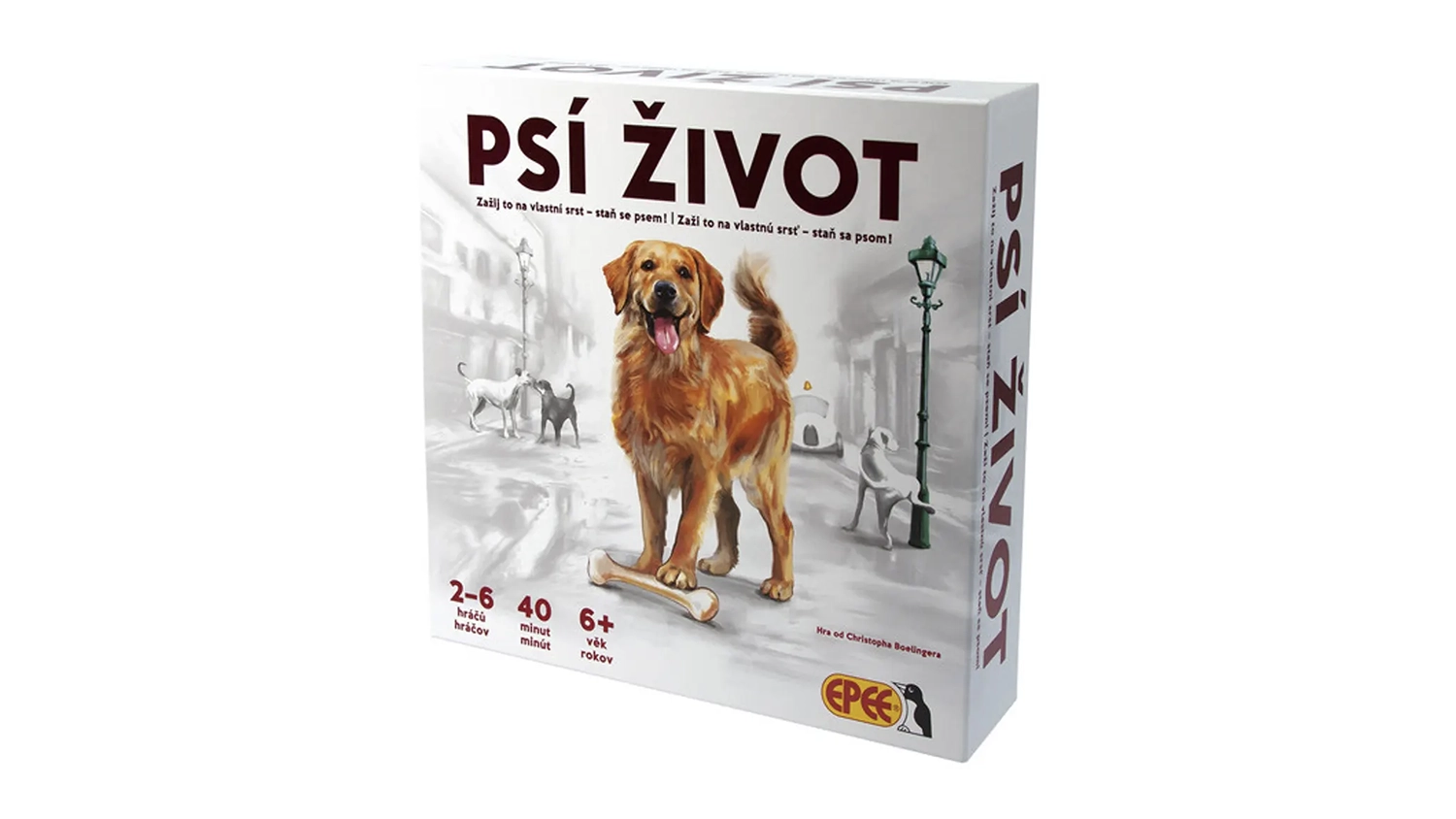 Balen&iacute; deskov&eacute; hry EPEE Ps&iacute; život