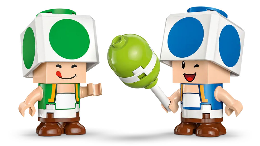 Figúrky zo stavebnice LEGO® Super Mario™ 72041 Toad a párty v jeho domčeku_02