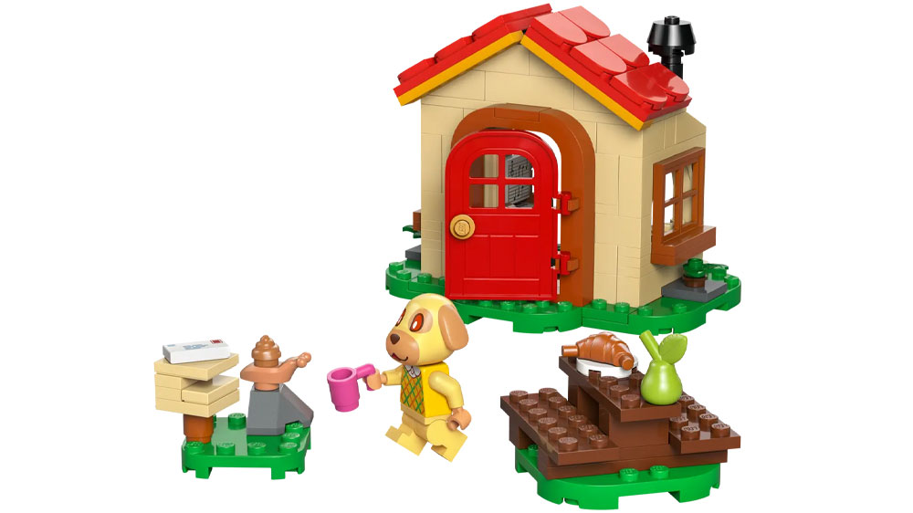 Stavebnice LEGO&reg; Animal Crossing&trade; 77058 Goldie a jej&iacute; &uacute;tuln&yacute; dům_01
