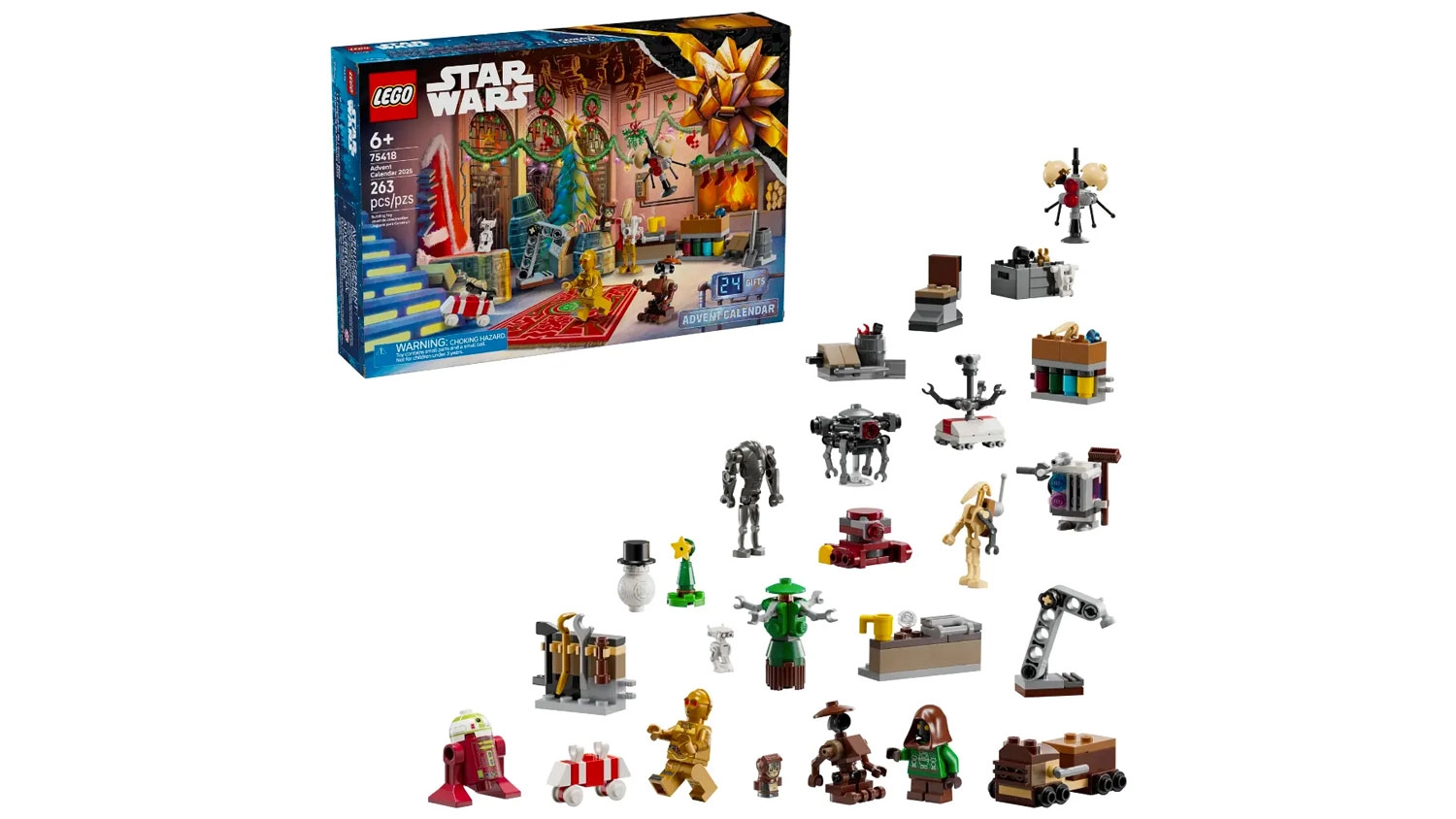 Stavebnice LEGO® Star Wars™ 75418 Adventní kalendář 2025