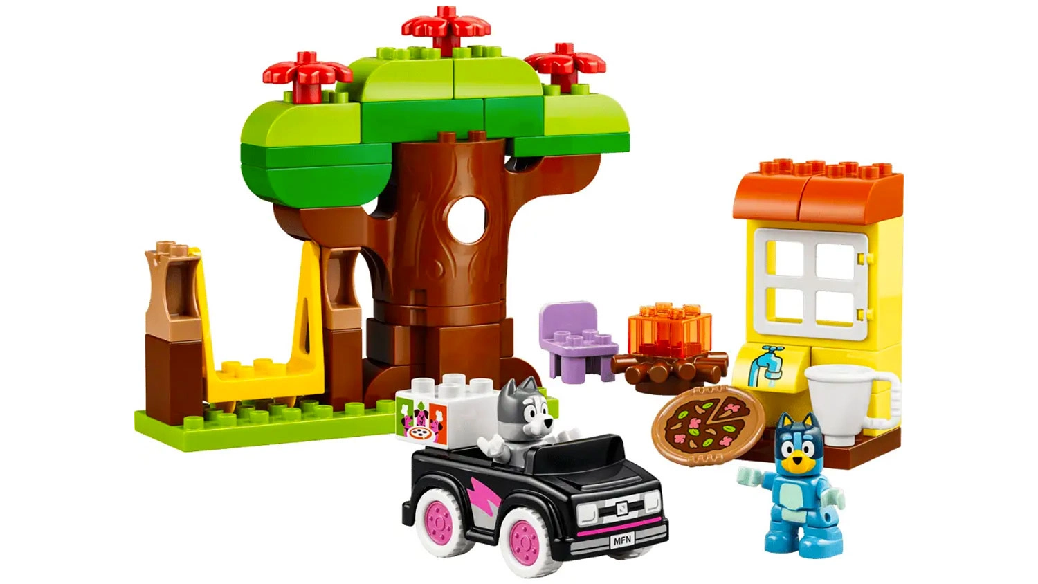 Stavebnice LEGO&reg; DUPLO&reg; 10469 Muffin, Bluey a rozvoz pizzy