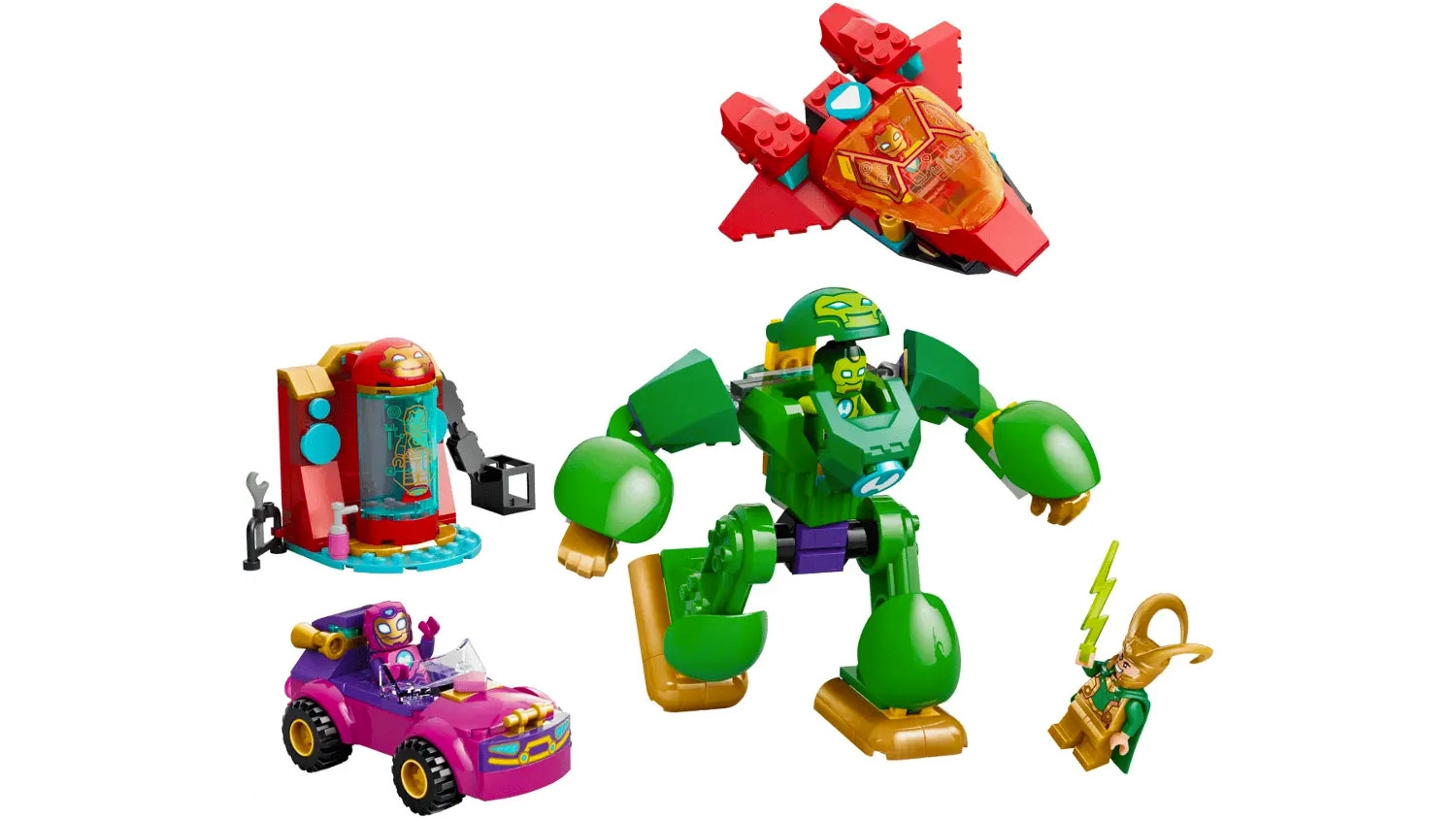 Stavebnice LEGO&reg; Marvel 11211 Loki vs. Iron Manův t&yacute;m