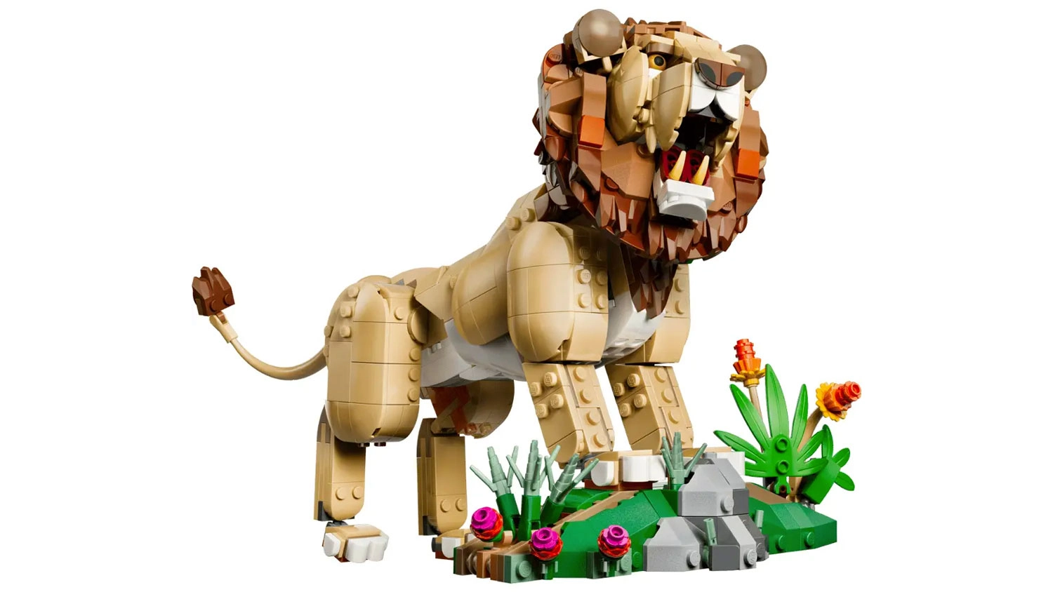 Stavebnica LEGO&reg; Creator 3 v 1 31386 Divok&eacute; zvierat&aacute;: Majest&aacute;tny lev