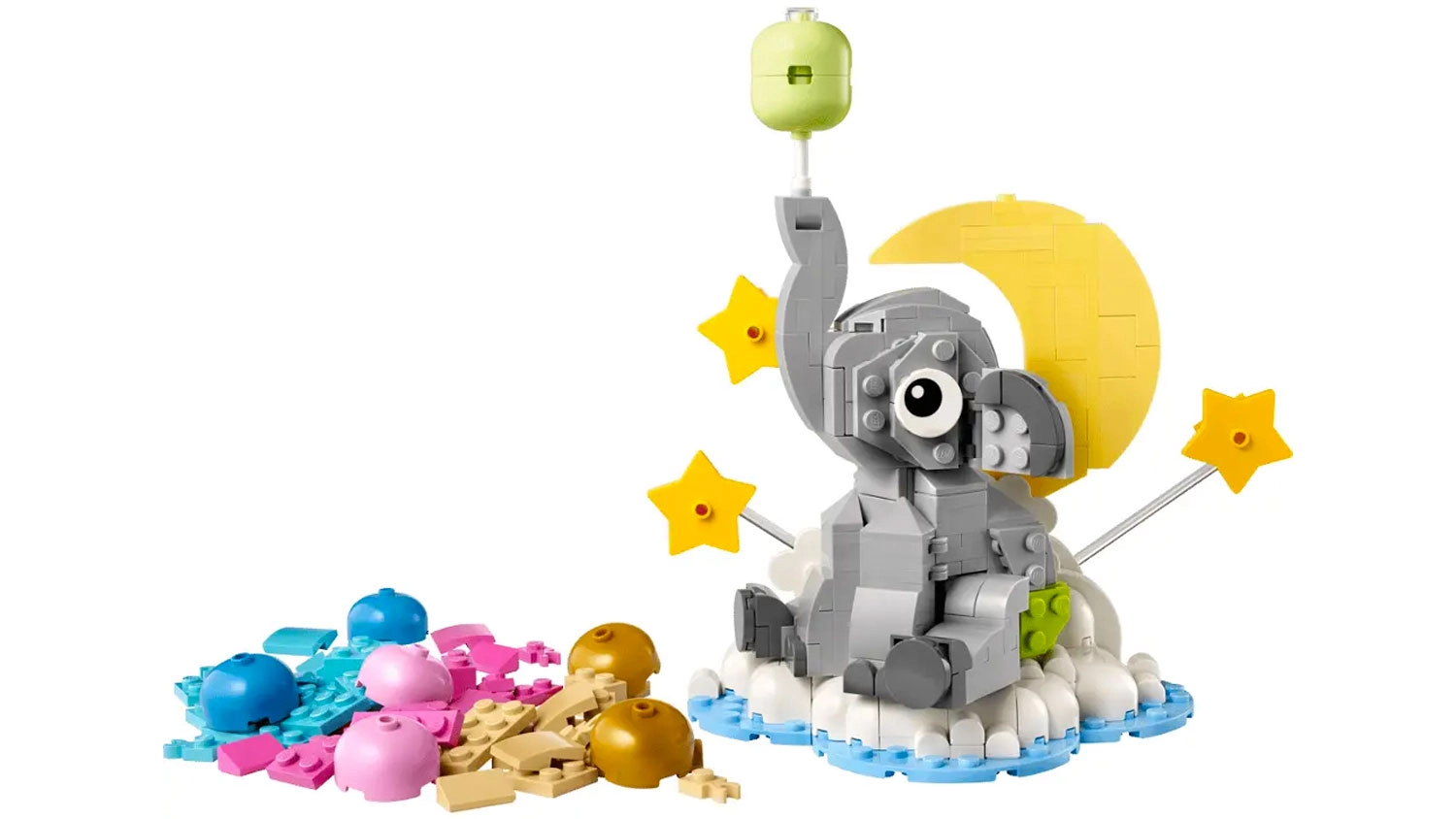 Stavebnica LEGO® 40814 Slonie mláďa na oblohe