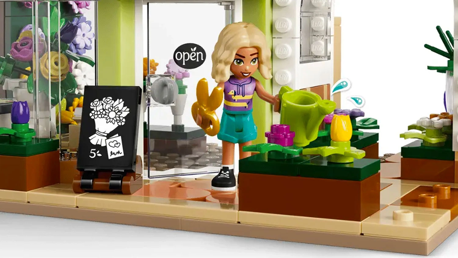 Postaven&eacute; kostky LEGO&reg; Friends 42693 Kreativn&iacute; květin&aacute;řstv&iacute;