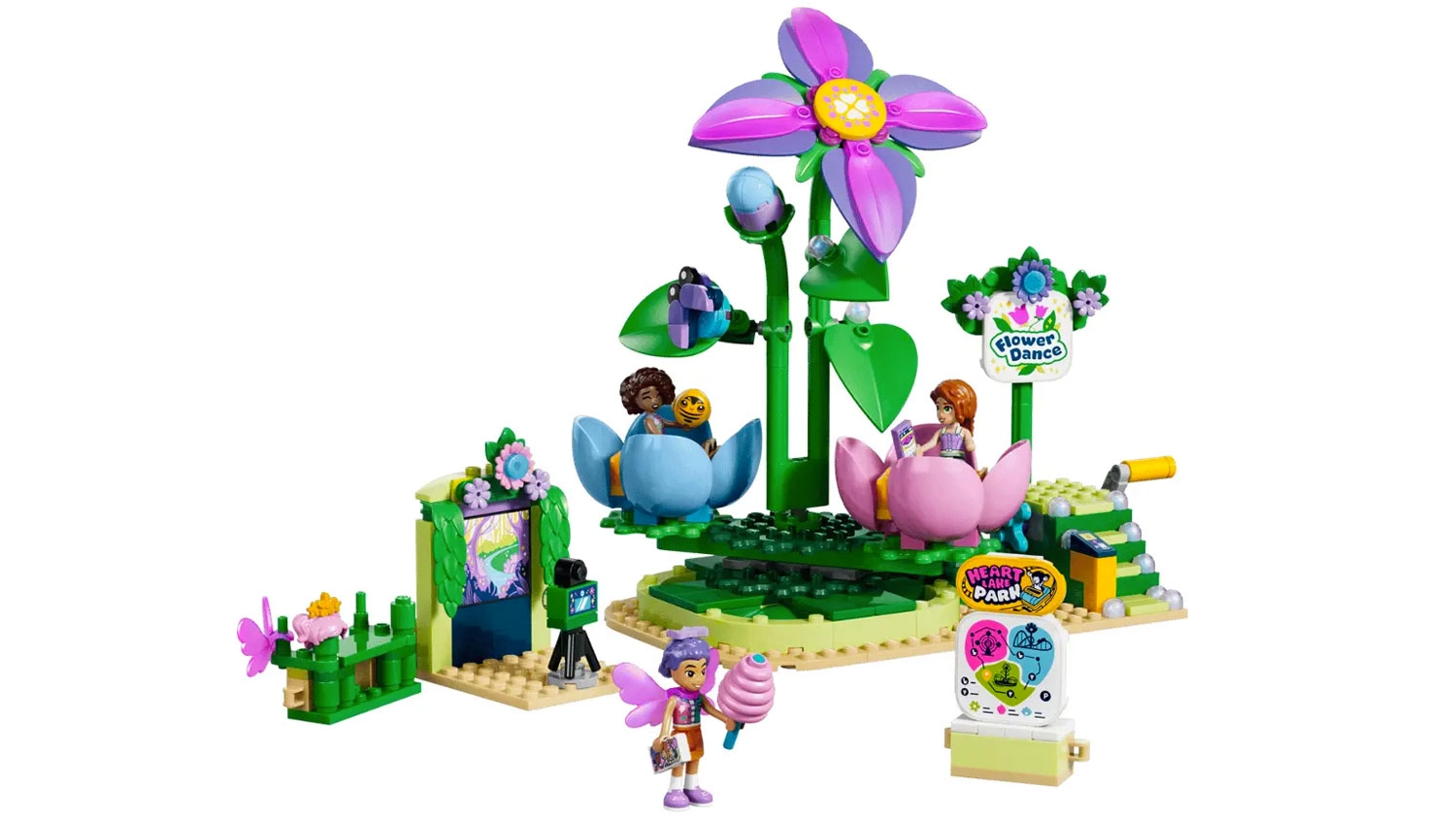 Stavebnice LEGO&reg; Friends 42702 Květinov&yacute; kolotoč s v&iacute;lami