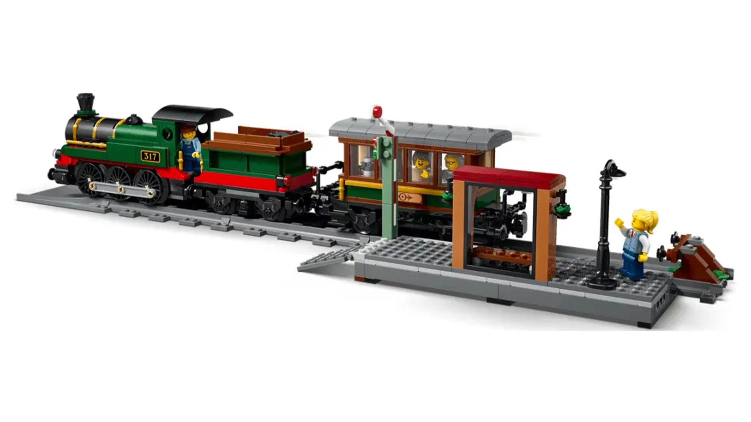 Stavebnice LEGO® City 60511 Vintage parní vlak