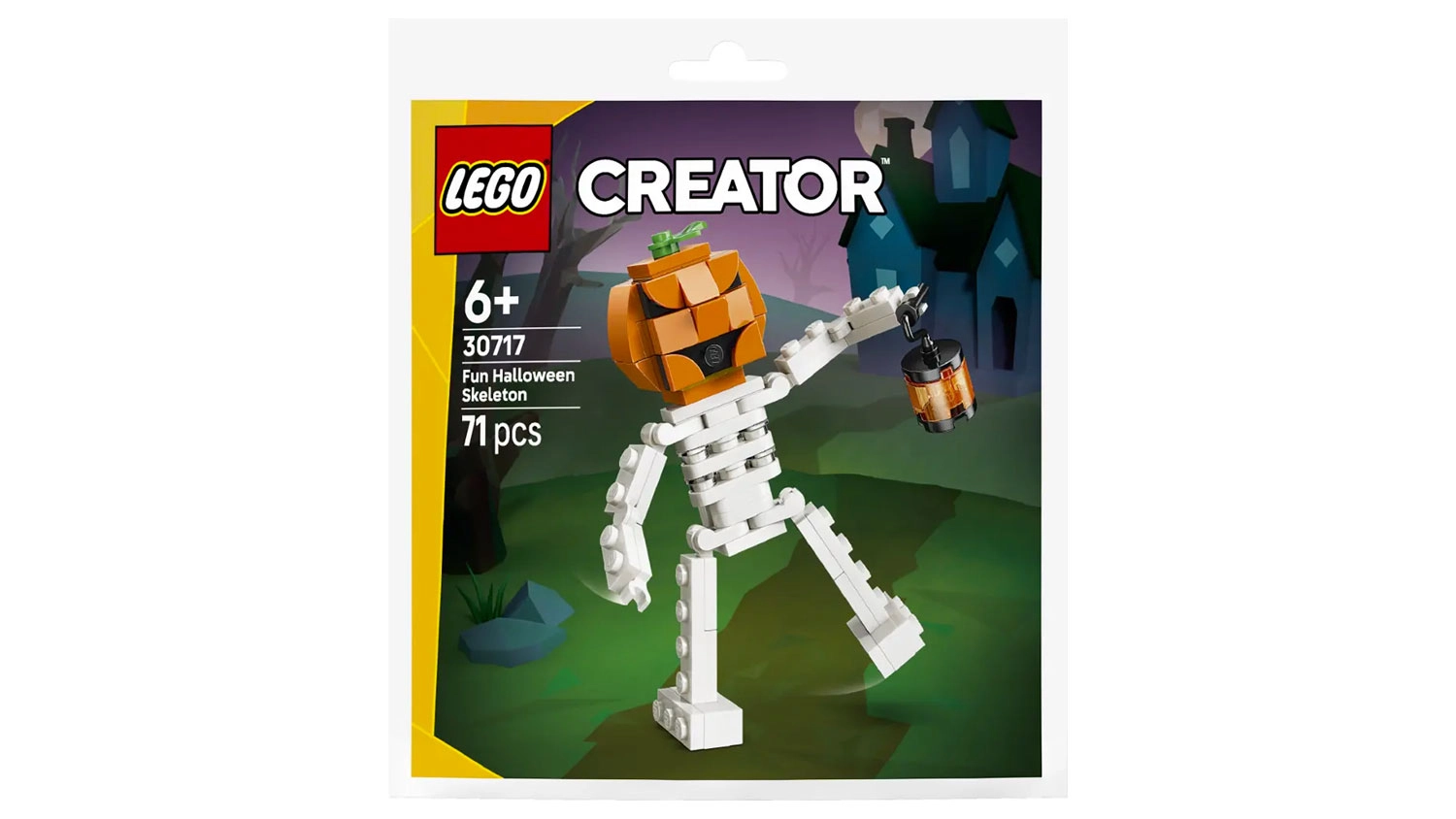 Stavebnice LEGO&reg; Creator 30717 Z&aacute;bavn&yacute; halloweensk&yacute; kostlivec v origin&aacute;l balen&iacute;