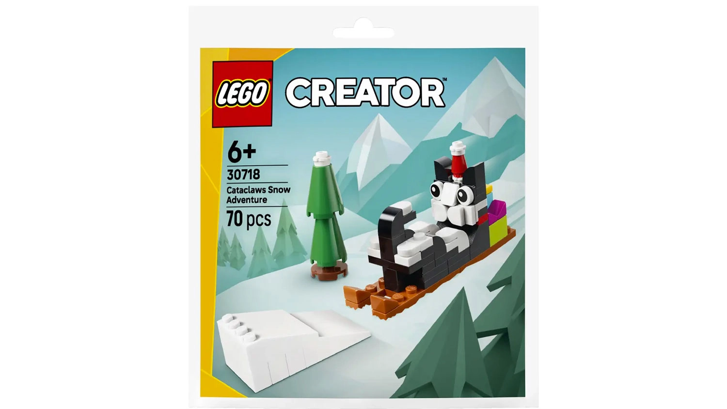Stavebnica LEGO&reg; Creator 30718 Snehov&eacute; dobrodružstvo s Mačkou Vločkou v origin&aacute;lnom balen&iacute;