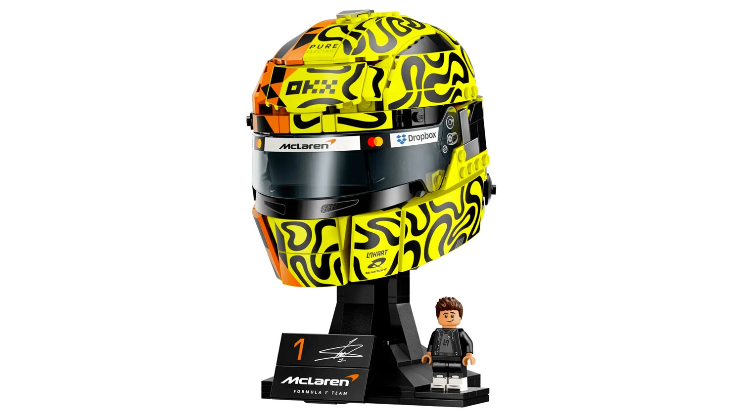 Stavebnice LEGO® Editions 43023 Helma Lando Norris z týmu McLaren Mastercard F1®