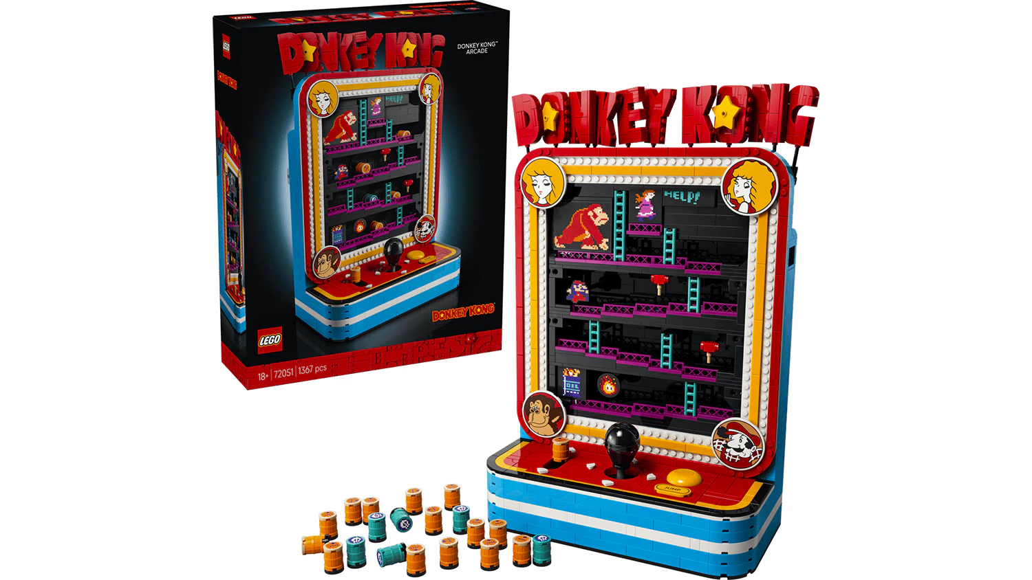 Stavebnica LEGO&reg; Super Mario&trade; 72051 Ark&aacute;dov&aacute; hra Donkey Kong&trade;