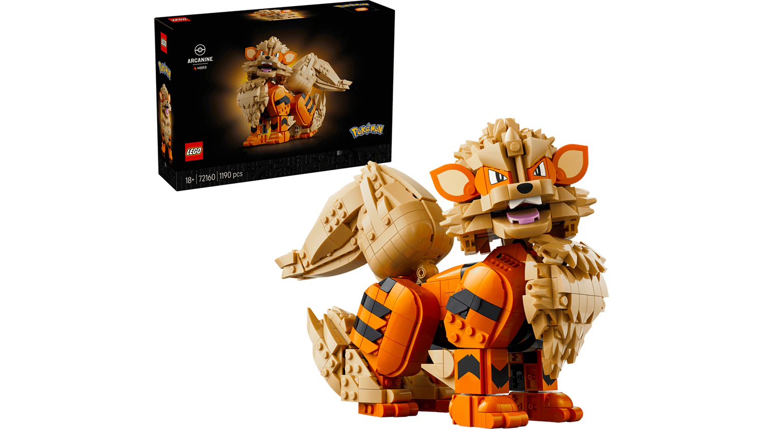 Stavebnice LEGO® Pokémon™ 72160 Arcanine