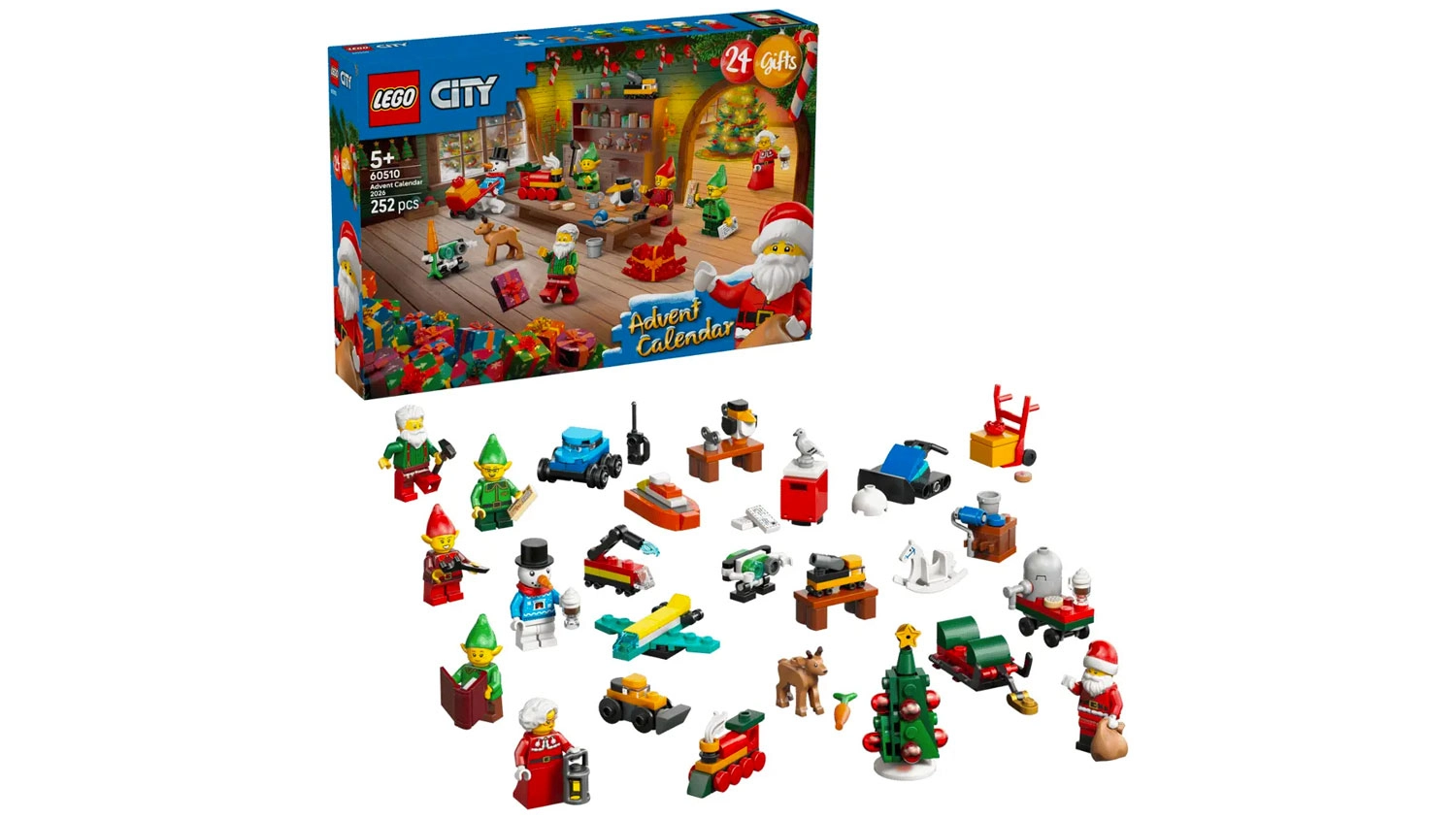 Stavebnica LEGO® City 60510 Adventný kalendár 2026