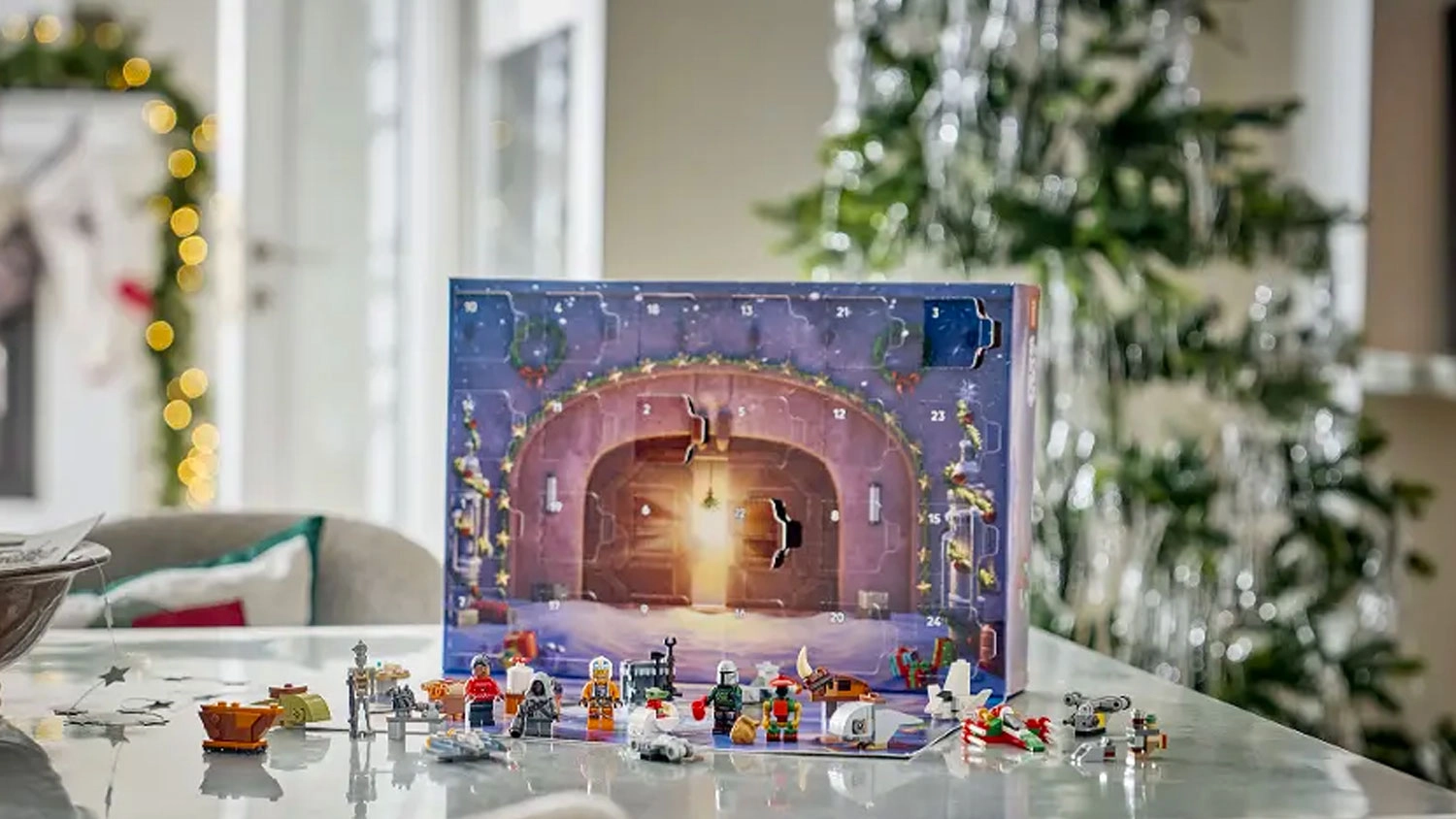 Stavebnica LEGO&reg; Star Wars&trade; 75456 Adventn&yacute; kalend&aacute;r 2026 na stole