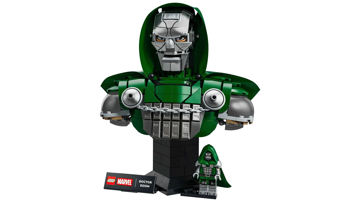 Stavebnice LEGO® Marvel 76345 Busta Doktora Dooma