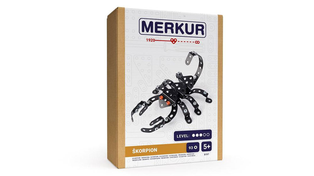 Stavebnice Merkur F019 Škorpion, 93 dílků_01