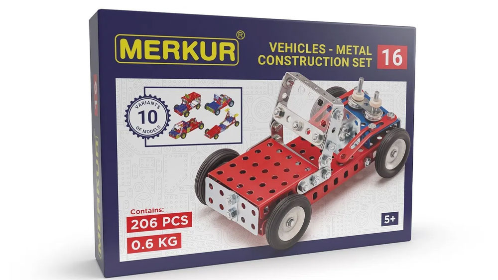 Stavebnice Merkur 016 Buggy, 206 dílků_01