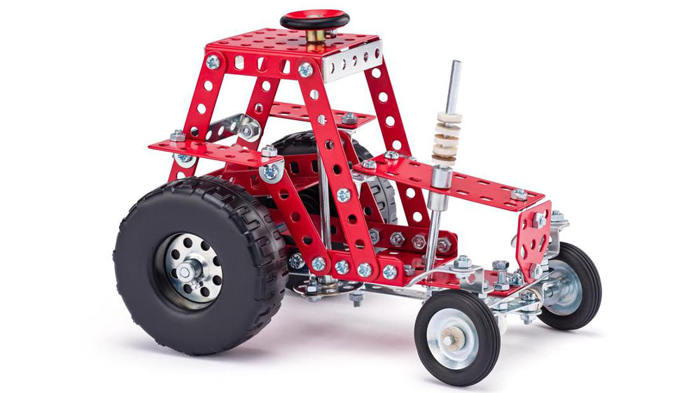 Stavebnice Merkur 057 Traktor s řízením_02