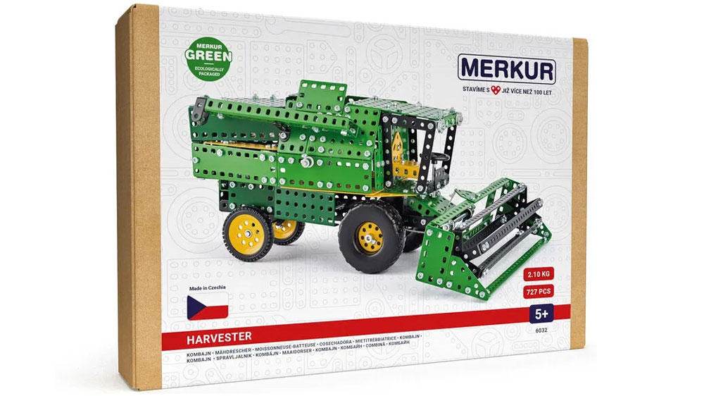 Stavebnice Merkur 10996032 Kombajn, 731 Dílů_01