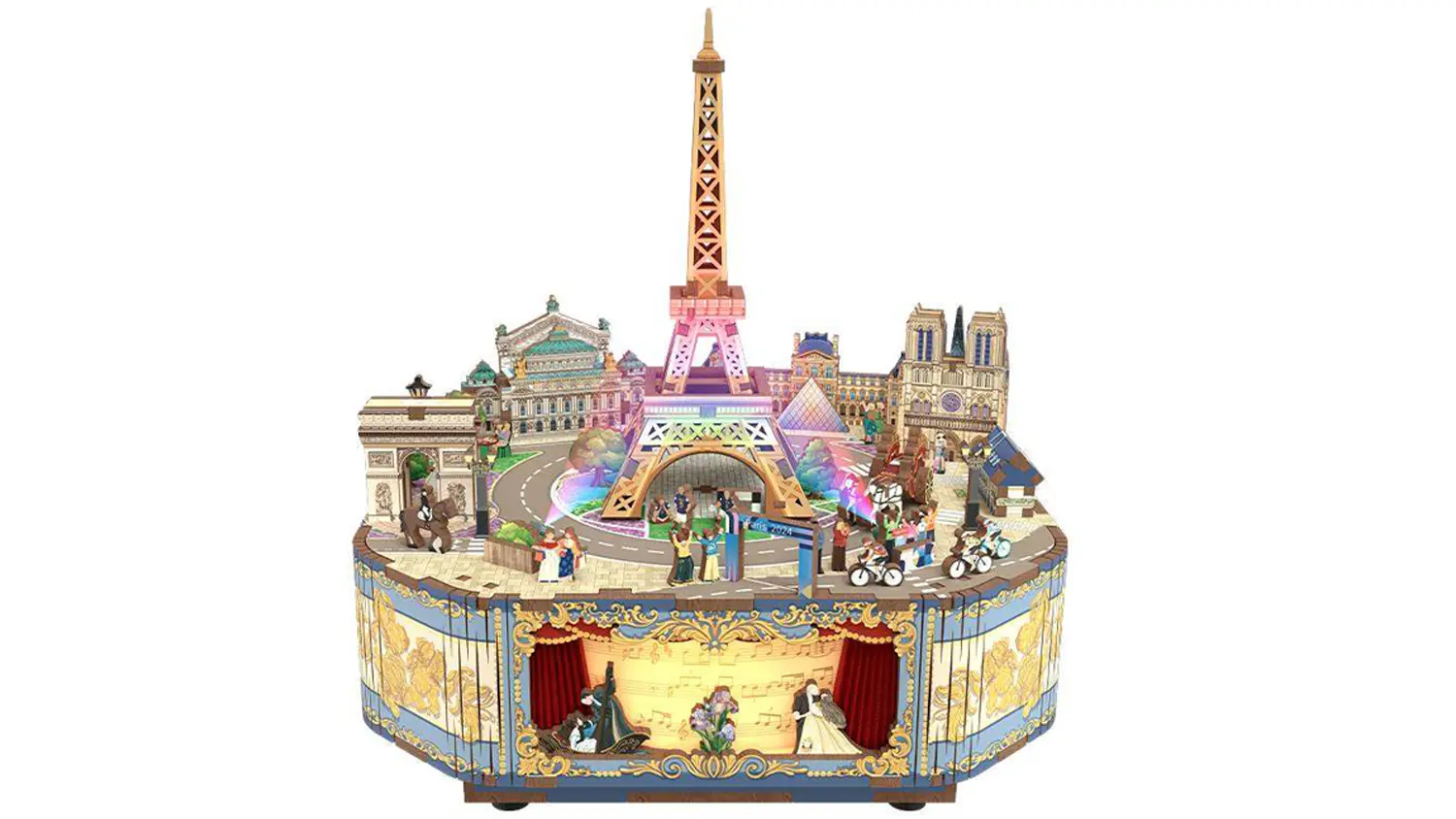 Stavebnice Tonecheer TQ036 Romantic Paris