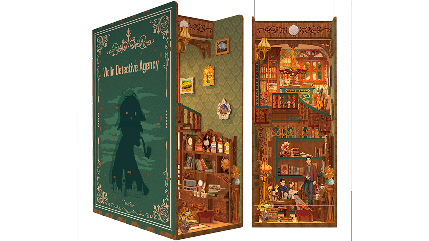 Stavebnice Tonecheer TQ117 Violin Detective Agency.
