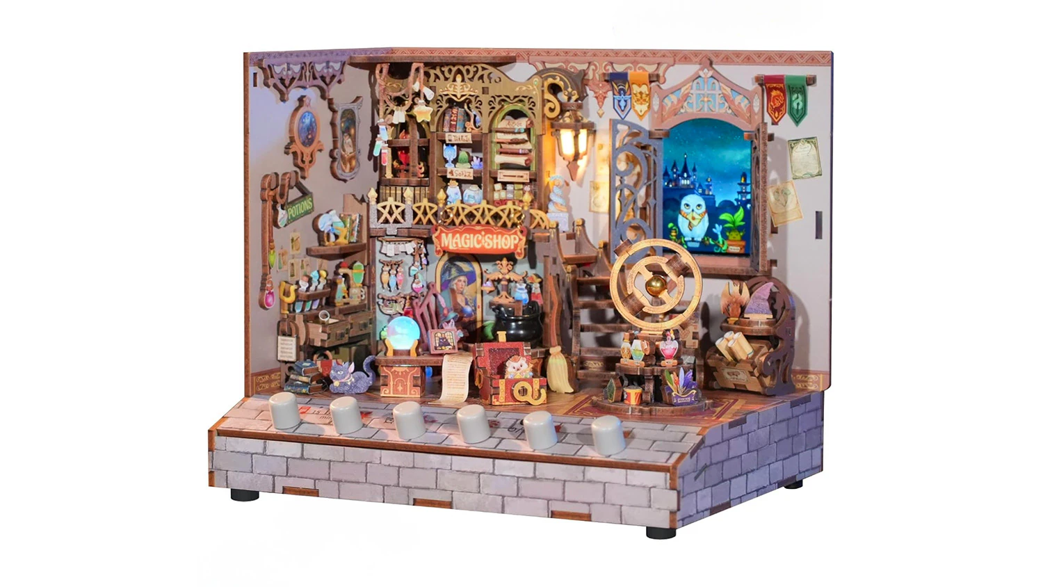 Stavebnica Tonecheer TQ403 Magic Shop.