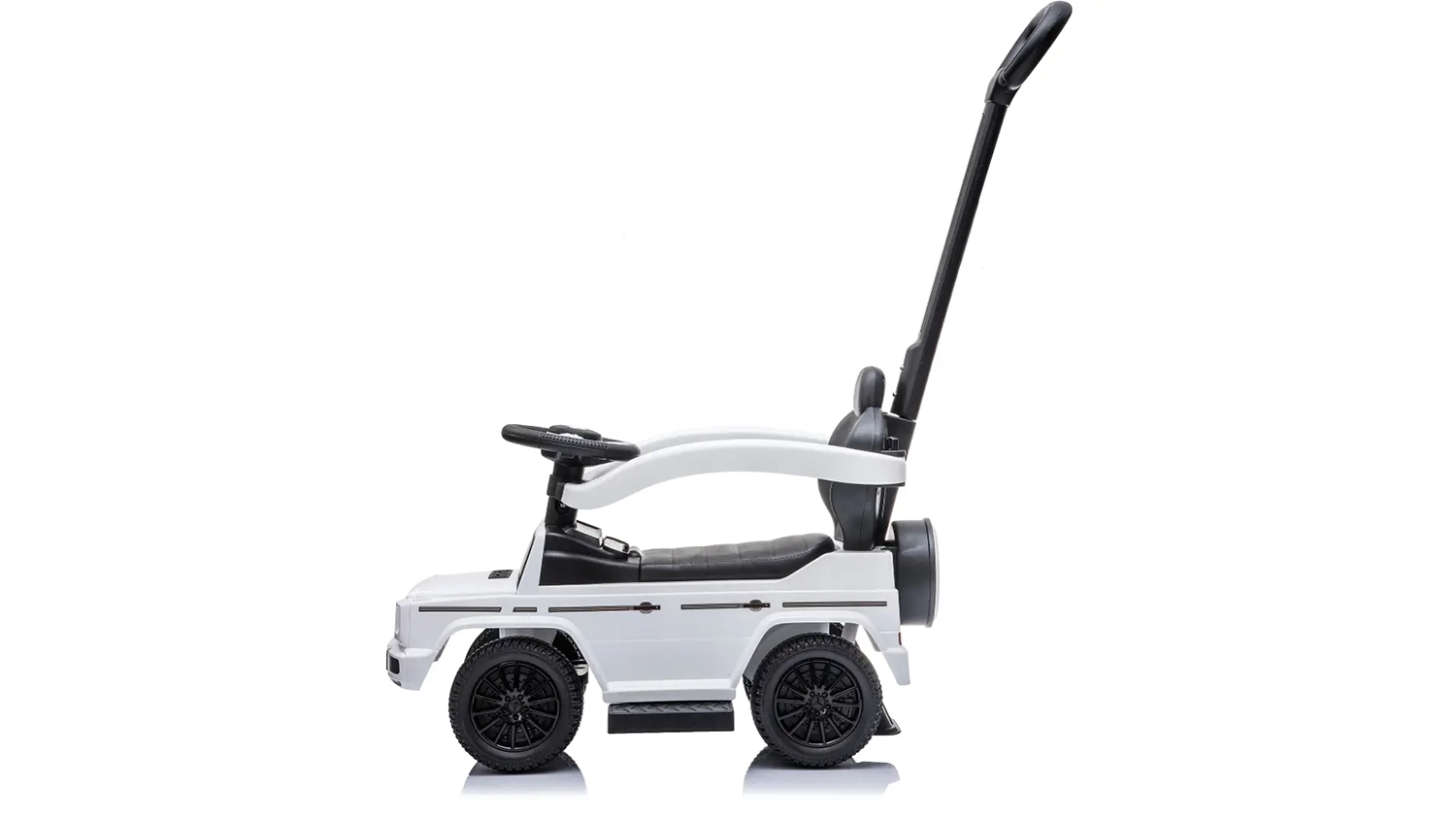 Odrážedlo Buddy Toys BPC 5280 Mercedes G350d 3v1 bílé ze strany